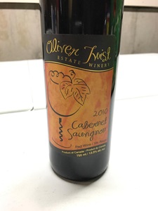 Oliver Twist Estate Winery Cabernet Sauvignon 2016